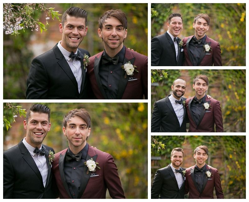 The reception hall decorated for Lisa and Alex Gaskarth's wedding, ready to welcome guests for the evening celebrations.