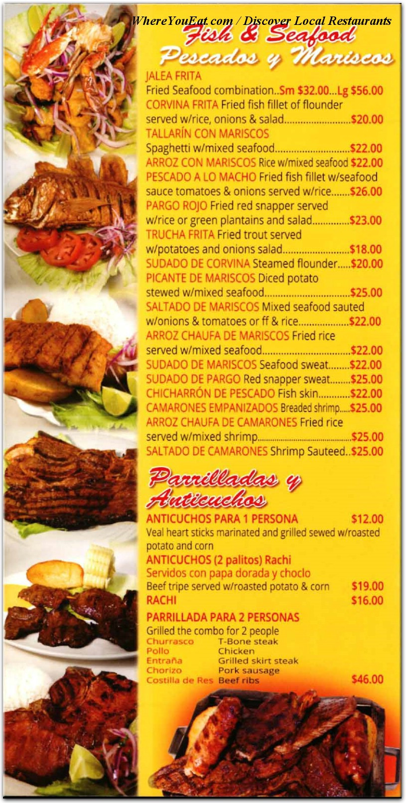 Don Alex Rego Park Menu Page 5