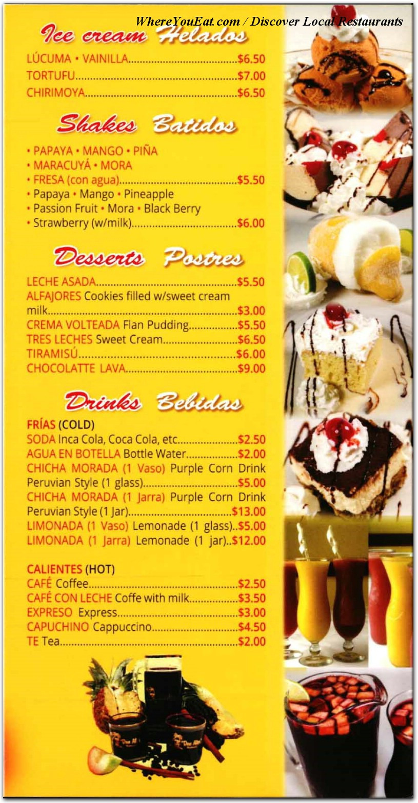 Don Alex Rego Park Menu Page 6