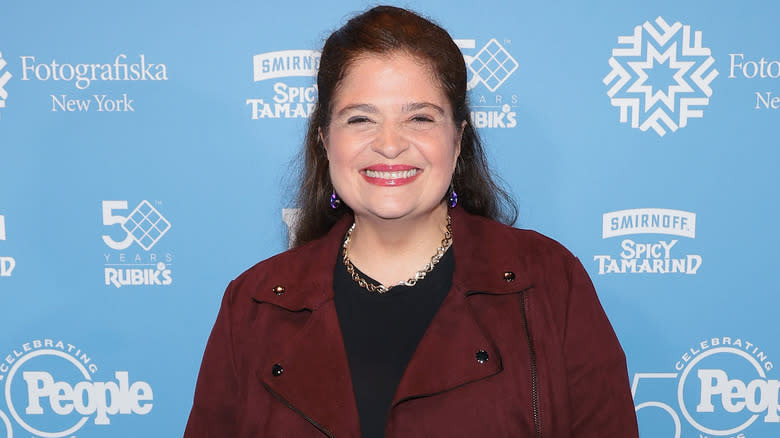 Alex Guarnaschelli smiles