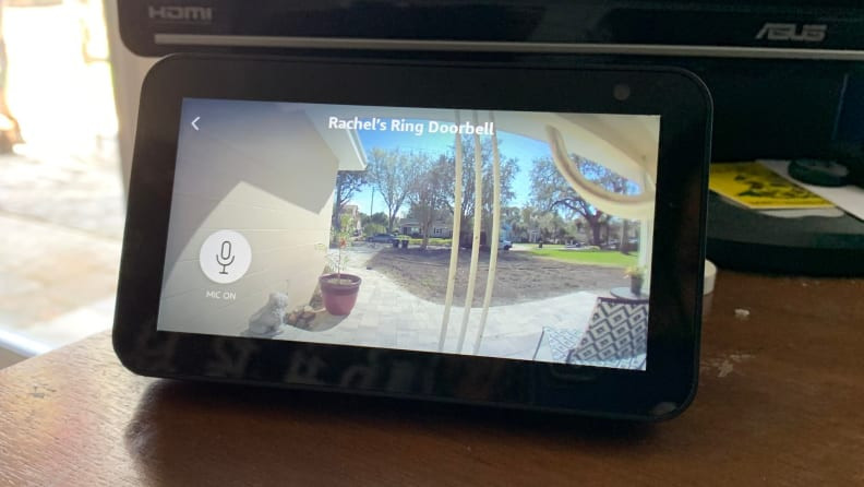 Ring Doorbell live view on Echo Show 5