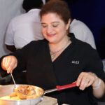 Alex Guarnaschelli cooks a meal