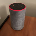 alt=Check the mute button and reduce background noise for your Alexa device.