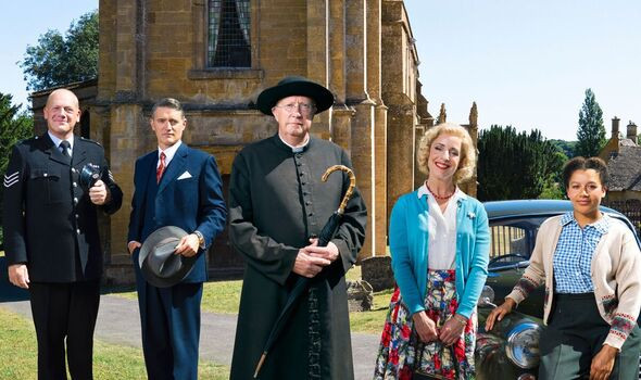 The cast of Father Brown season 10