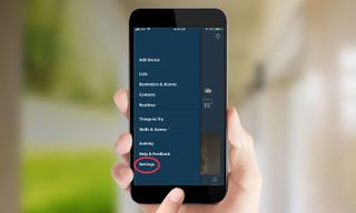 Alexa device settings